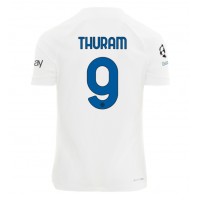 Camisa de time de futebol Inter Milan Marcus Thuram #9 Replicas 2º Equipamento 2023-24 Manga Curta